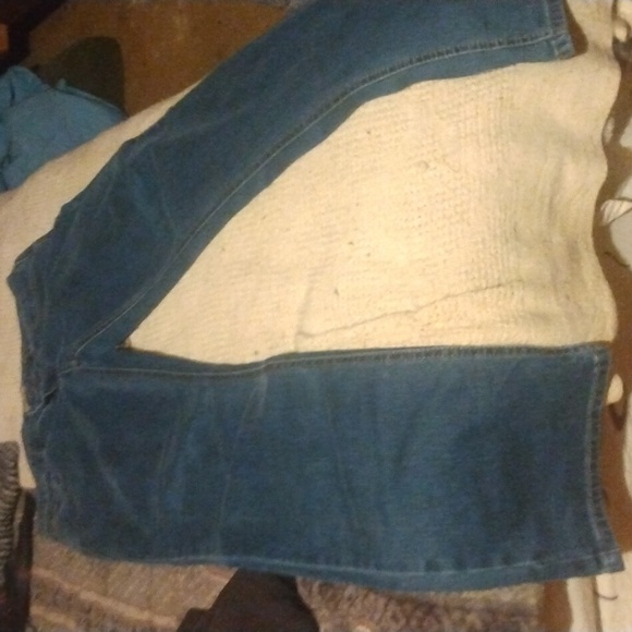 Blue Mountain Brand Women's Jeans Size 12 boot cut dark blue high waist - Picture 4 of 7